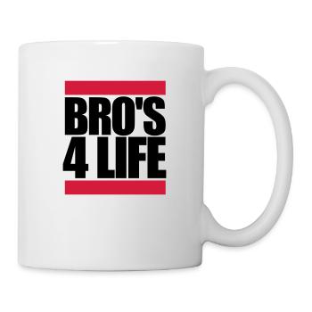 Brothers 4 Life Logo - Mug - white - Right