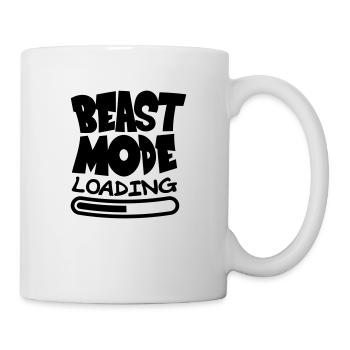 Beast ModeLoading Design - Mug blanc - blanc - Droite