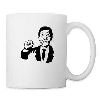 nelson mandela president 1 - Mug blanc - blanc - Droite