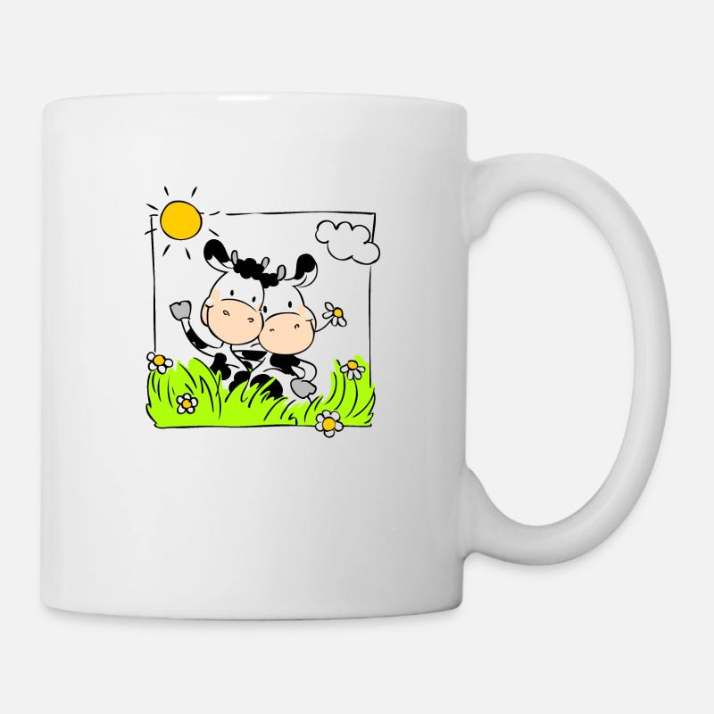 Cow Friends - Tasse - Weiß