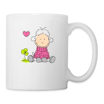 Sheep in Sweater - Tasse - Weiß - Rechts