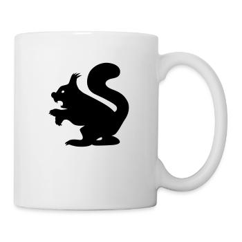 Écureuil assassin-Evil écureuil - Mug blanc - blanc - Droite