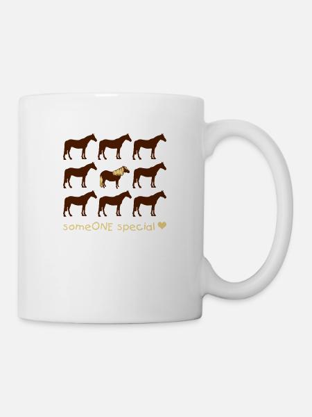 JaC's Haflinger - Tasse - Weiß