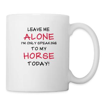 Horse - Tasse - Weiß - Rechts