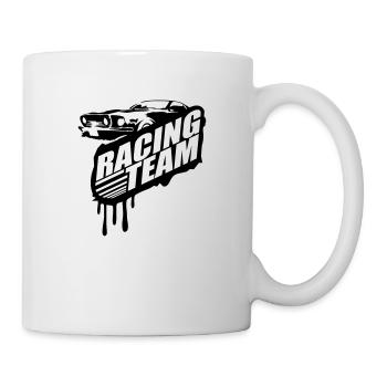Racing Team Graffiti Stamp Design - Mug - white - Right