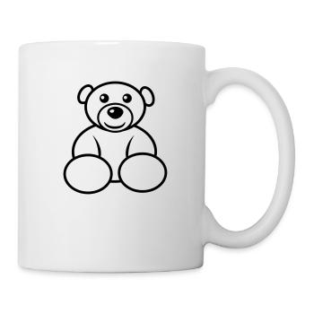 Spielzeug Teddy Kind Baby - Tasse - Weiß - Rechts