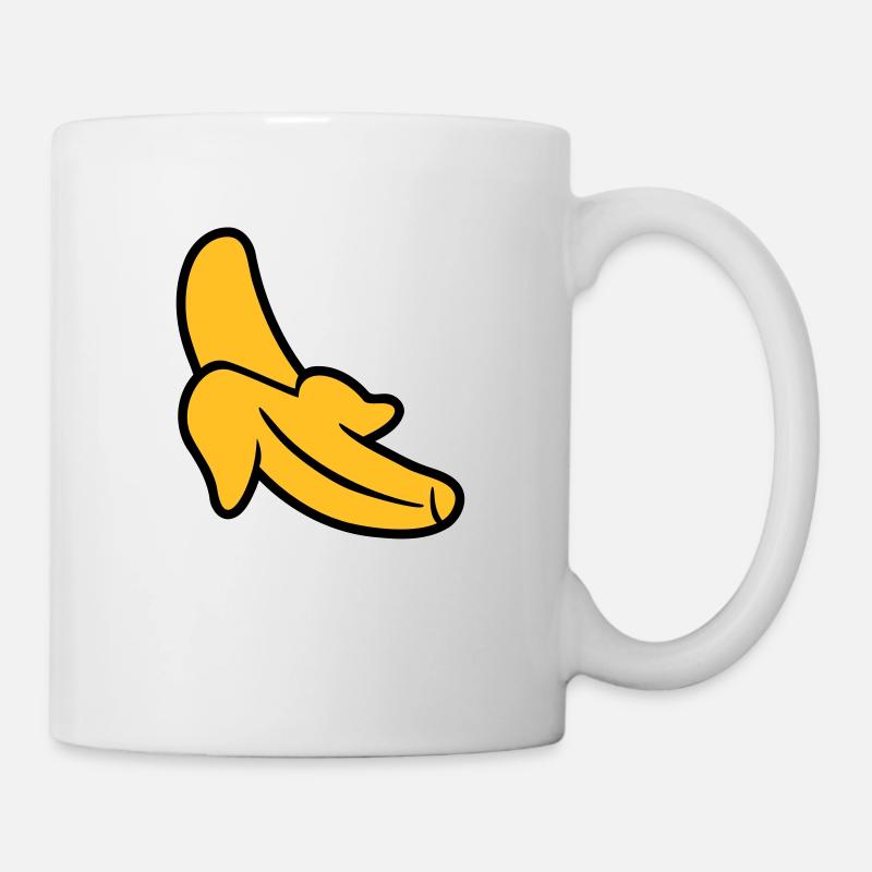 Banane - Mug blanc - blanc