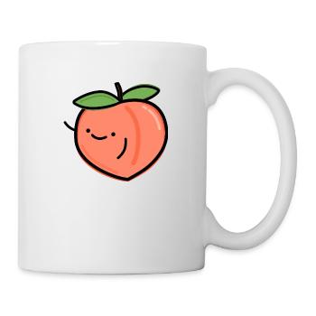 Peach - Mug - white - Right