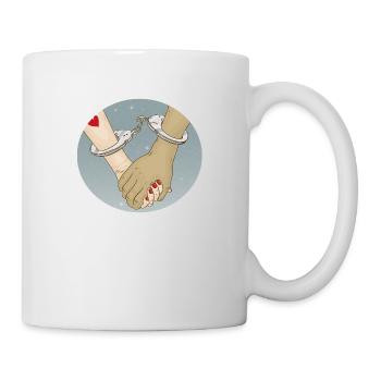 Handcuffs - Tasse - Weiß - Rechts