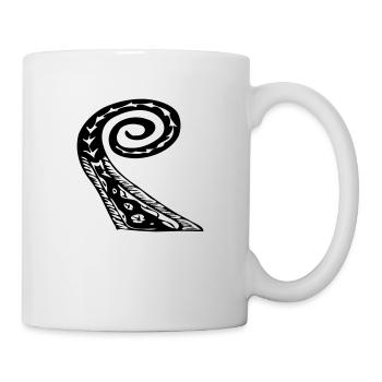 Drakkar viking ship - Tasse - Weiß - Rechts