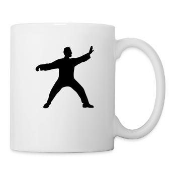 TaiChi Chuan Kata TaiChi Kung Fu Sportart - Tasse - Weiß - Rechts