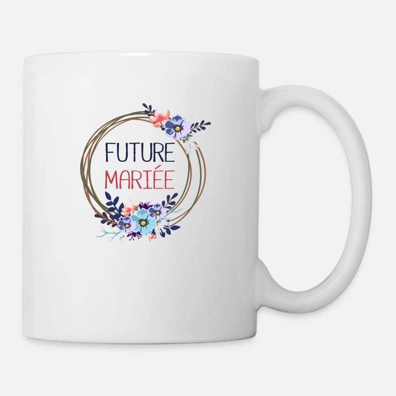 future mariée - Mug blanc - blanc