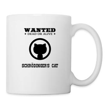WANTED - Schrödinger's Cat - Mug blanc - blanc - Droite