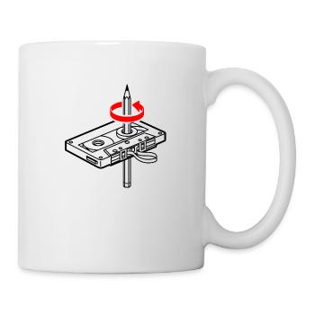 Tape & Pen - Tasse - Weiß - Rechts