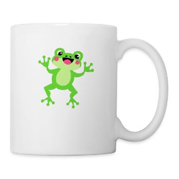 Cute frog - Mug - white - Right
