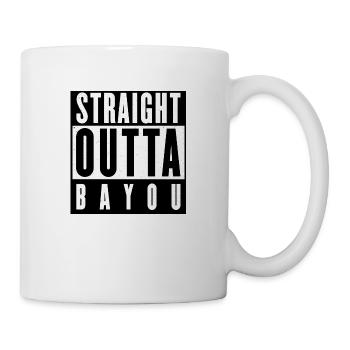Straight Outta Bayou - Mug - white - Right