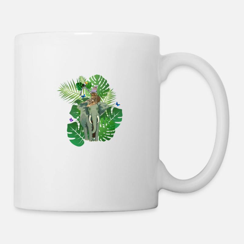 Jungle Animals Jungle Animals - Mug - white