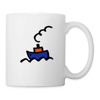 Boot - Tasse - Weiß - Rechts