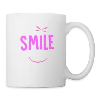 smile - Tasse - Weiß - Rechts