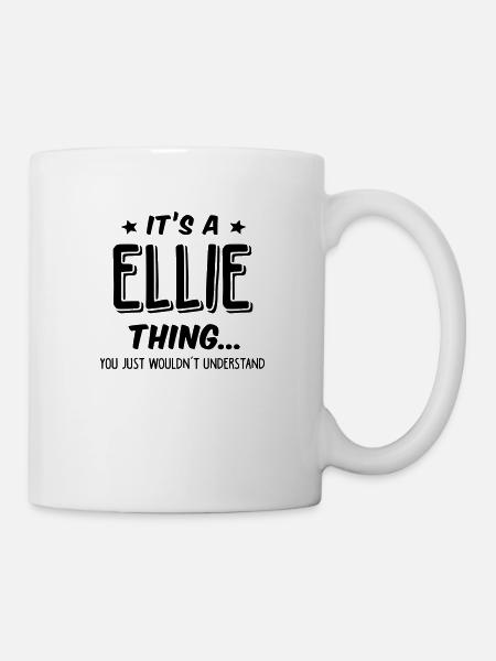 ellie its a name thing - Mug - white