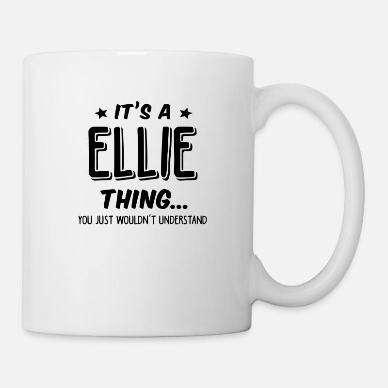 ellie its a name thing - Mug - white