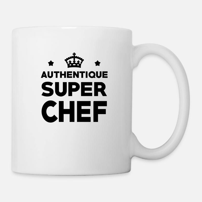 Chef / Patron / Boss / Cuisinier / Cuisine - Mug blanc - blanc