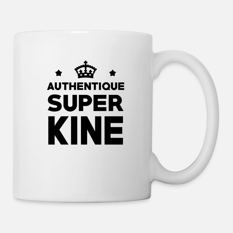 Kiné / Kinesitherapeute / Kinésithérapie / Masseur - Mug blanc - blanc