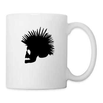 punker - Tasse - Weiß - Rechts