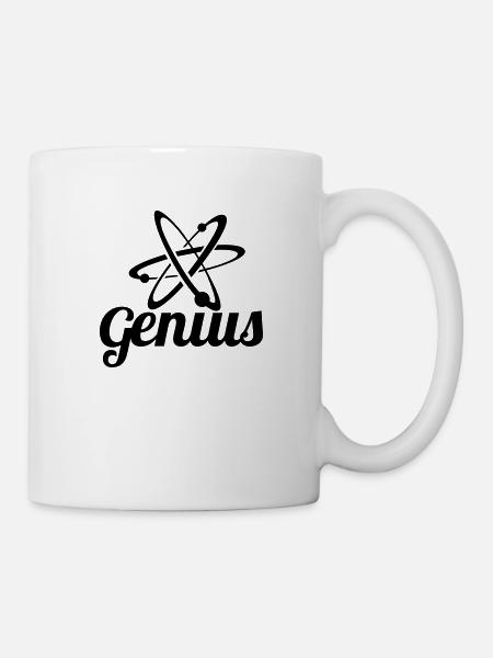 genius - Tasse - Weiß