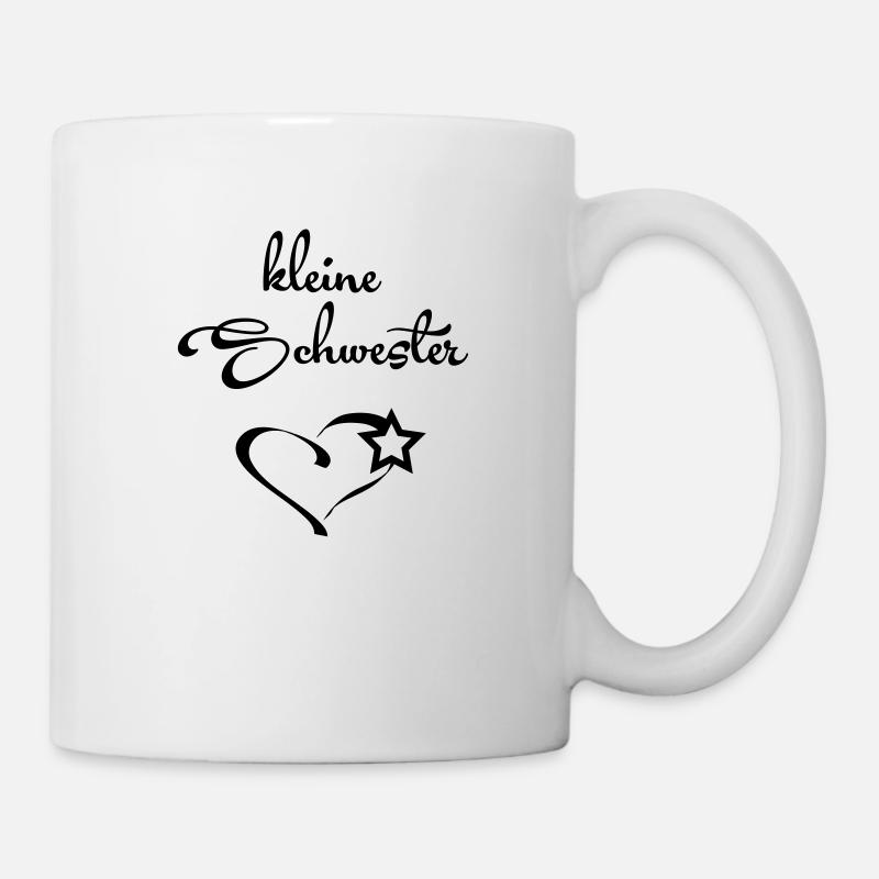 Kleine Schwester - Tasse - Weiß