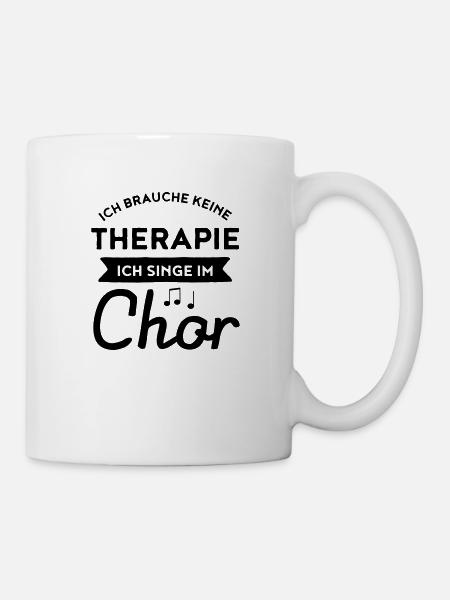 Therapie - Chor - Tasse - Weiß