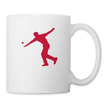pelote basque 260 - Mug blanc - blanc - Droite