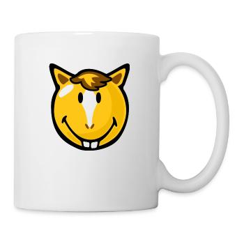 Smiley Horse - Mug blanc - blanc - Droite
