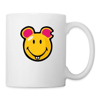 Smiley Mouse - Mug blanc - blanc - Droite