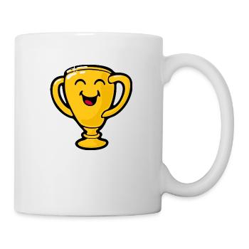 Smiley Goldtrophy Giggling - Mug - white - Right
