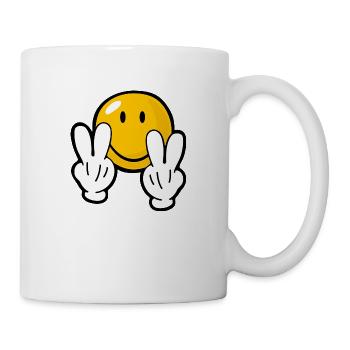 Smiley Confident - Mug - white - Right
