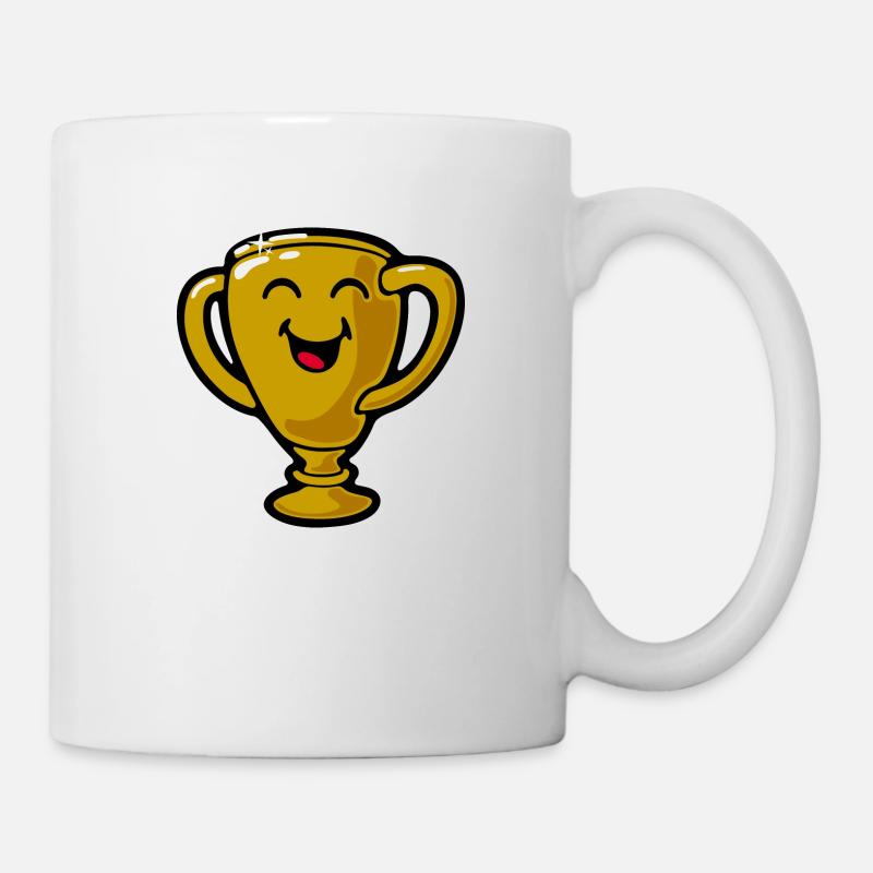 Smiley Trophy - Tasse - Weiß