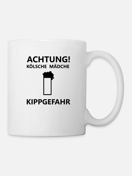 Kölsche Mädche - Tasse - Weiß