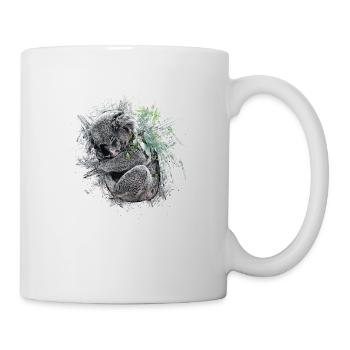 Koala - Tasse - Weiß - Rechts