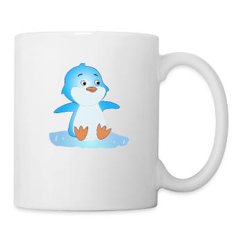 Penguin - Tasse - Weiß - Rechts