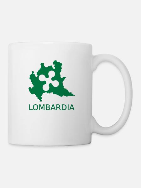 Lombardei Italien 1 - Tasse - Weiß