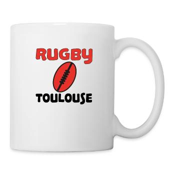 Rugby toulouse - Mug - white - Right