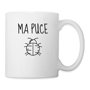 Ma Puce - Bébé - Naissance - Amour - Famille - Mug blanc - blanc - Droite