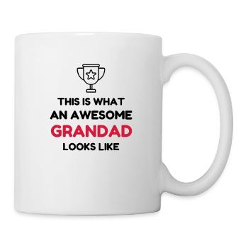 Papy Papi Grand-Père Retraite famille - Mug blanc - blanc - Droite