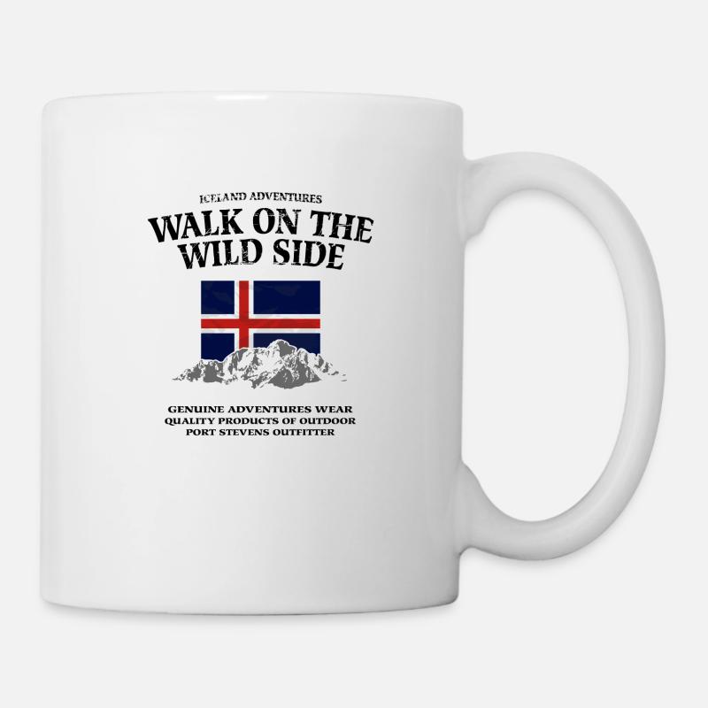 Iceland - Tasse - Weiß