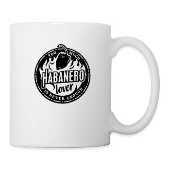 Habanero Chili Lover - Tasse - Weiß - Rechts
