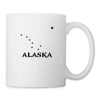 alaska star - Mug - white - Right