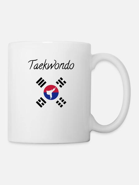 Taekwondo Taekwondoin Tae-Kwon-Do Tae Kwon Do - Kop/krus - hvid