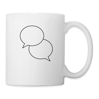 bubbles design - Mug - white - Right