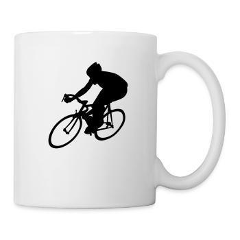 cyclisme - Mug blanc - blanc - Droite
